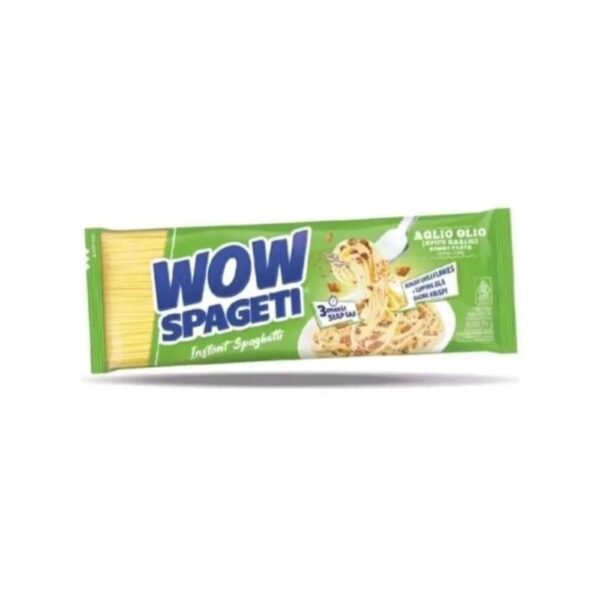 WOW SPAGETI PASTA INSTANT RASA AGLIO OLIO 75 g