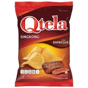 QTELA SINGKONG RASA BABERQUE BBQ FLAVOR 20g