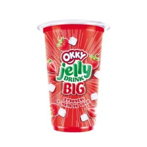 OKKY JELLY DRINK BIG RASA STROBERI 220 ml