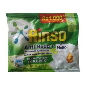 RINSO ANTI NODA + WITH SMART CLEAN SYSTEM
