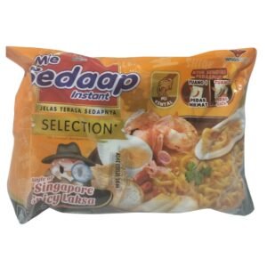 MIE SEDAP INSTANT MI KUAH RASA SINGAPORE SPICY LASKA  83G