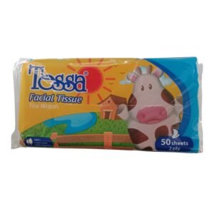 TESSA FACIAL TISSUE 50 SHEETS 2 PLY