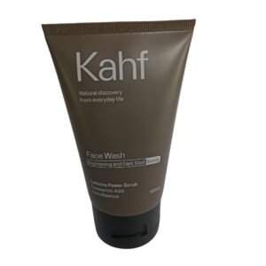 KAHF BRIGHTENING AND DARK SPOT SCRUB FACE WASH 100MLKAHF BRIGHTENING AND DARK SPOT SCRUB FACE WASH 100ML