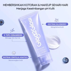 Glad2Glow Blueberry Gel Cleanser  70ml