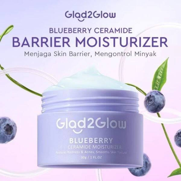 Glad2Glow Blueberry Moisturizer 30 gr