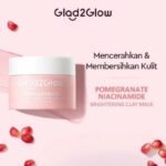 Glad2Glow Pomagranate Clay Mask