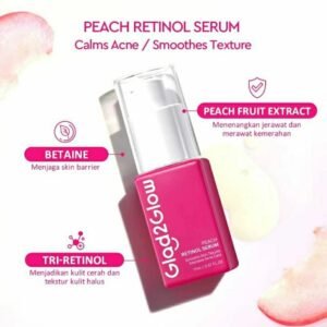 Glad2Glow Peach Retinol Serum 17ml