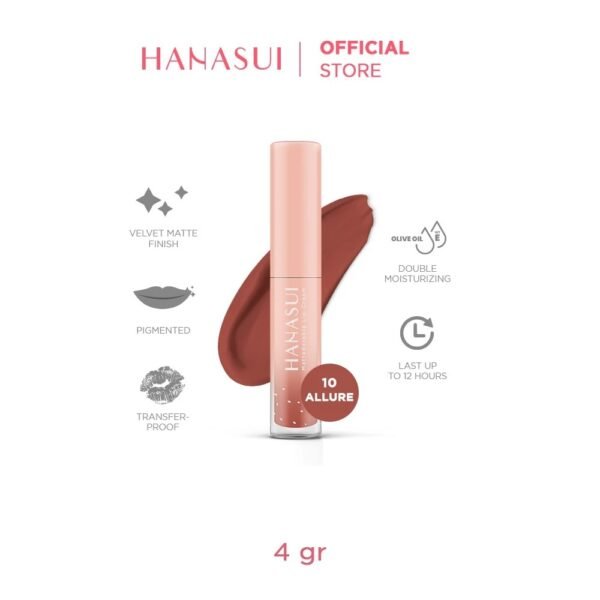 Hanasui Mattedorable Lipcream 10 Allure