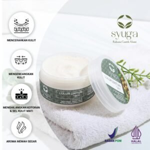 Syuga Lulur + Vitamin E 100gr Zaitun