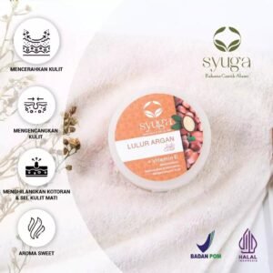 Syuga Lulur + Vitamin E 100gr Argan